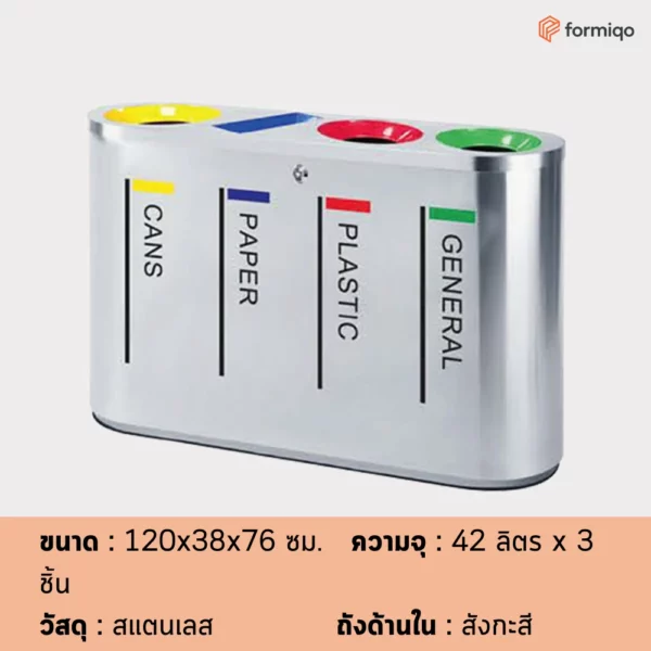 ถังขยะ ถังขยะแยกประเภท ถังขยะรีไซเคิล (2)