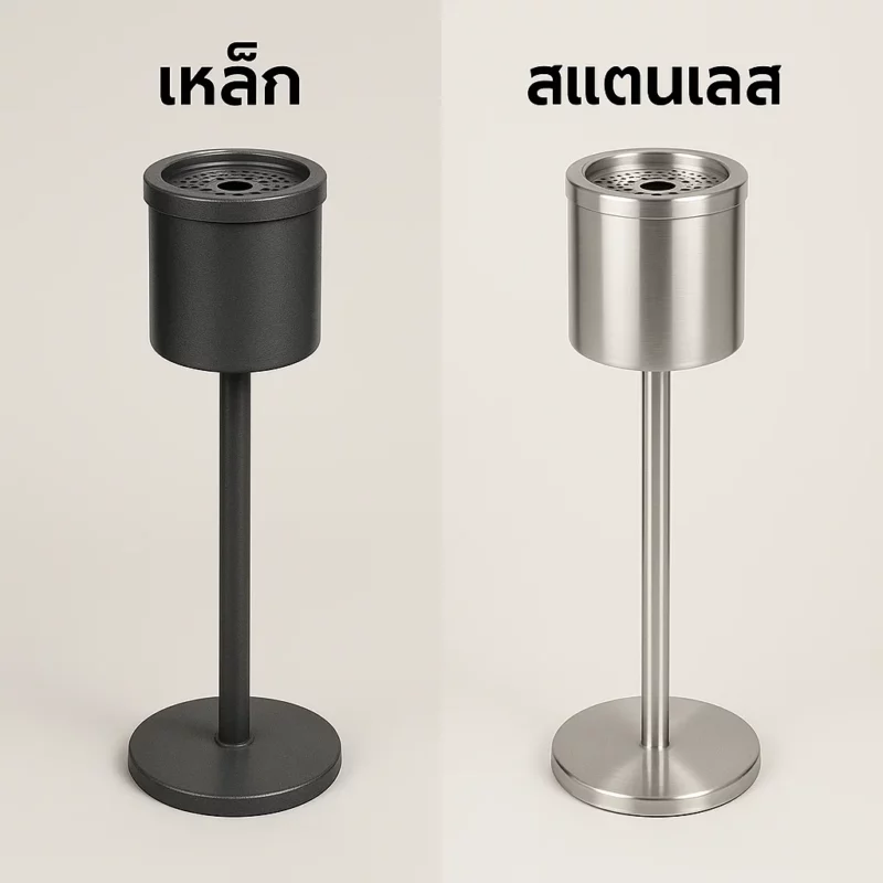 ที่เขี่ยบุหรี่แบบตั้งพื้น