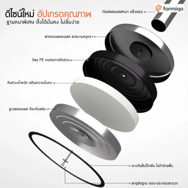 เสากั้นทางเดิน เสากั้น เสากั้นพื้นที่ (19)