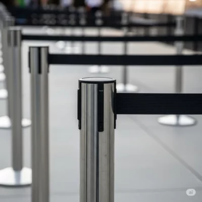 เสาคิวไลน์ หรือ Queue Line Post