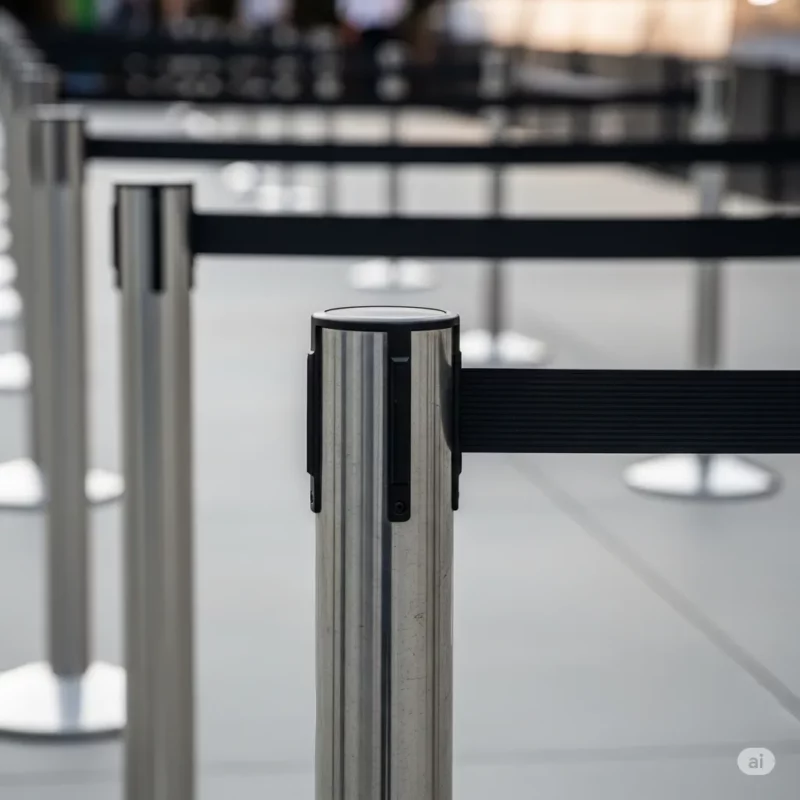 เสาคิวไลน์ หรือ Queue Line Post